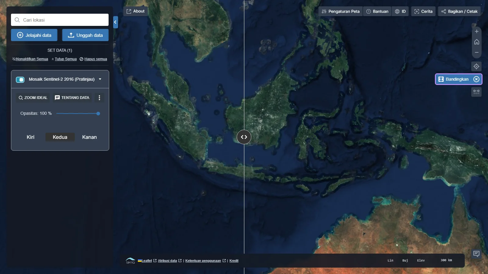 Perbandingan berdampingan